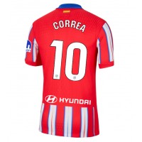 Atletico Madrid Angel Correa #10 Replika Hemmatröja 2024-25 Kortärmad